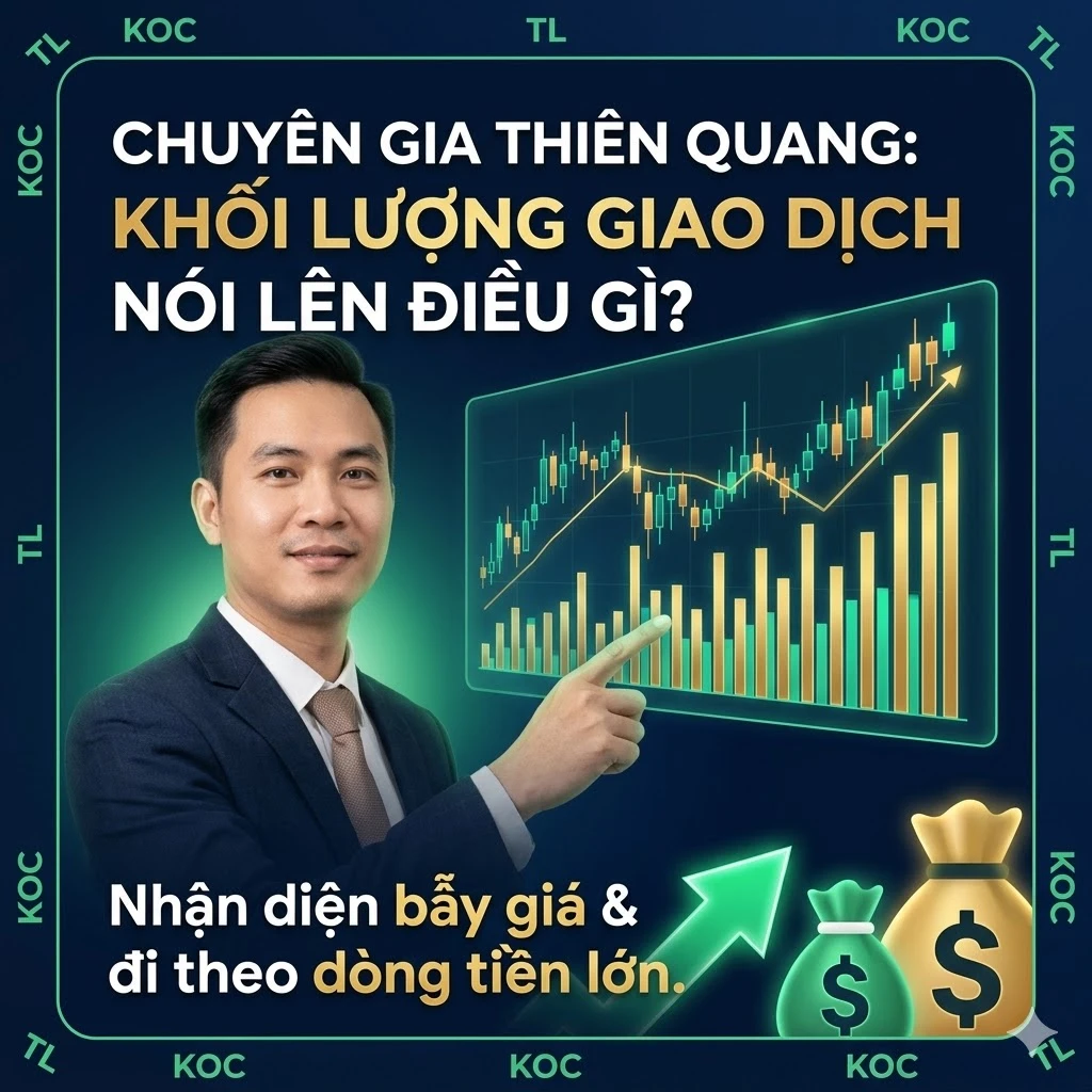 Volume Crypto Là Gì? Giải Mã "Dấu Chân" Cá Mập Cùng Chuyên Gia Thiên Quang
