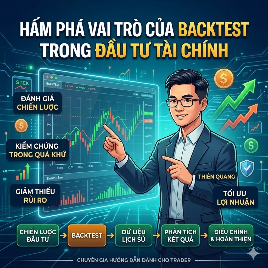 Cách Backtest chiến lược Trading hiệu quả cùng Chuyên gia Thiên Quang